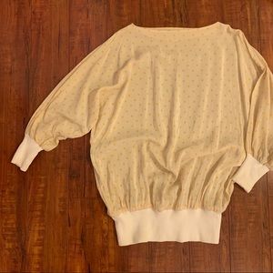 Dolman sleeve shirt